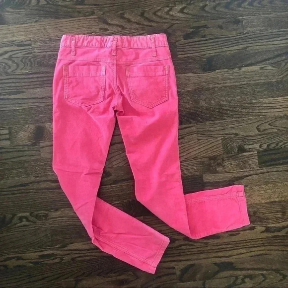 Free People Hot Pink Corduroy Stretch Skinny Pants - Picture 4 of 16